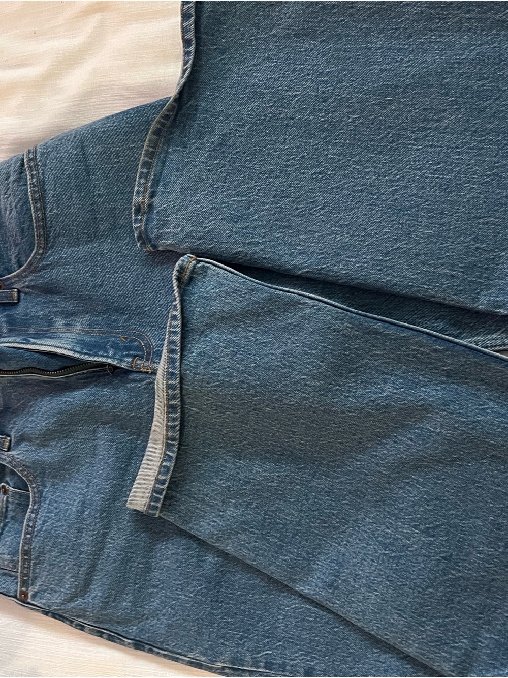 Abercrombie & Fitch Medium Blue Denim Women's Overalls